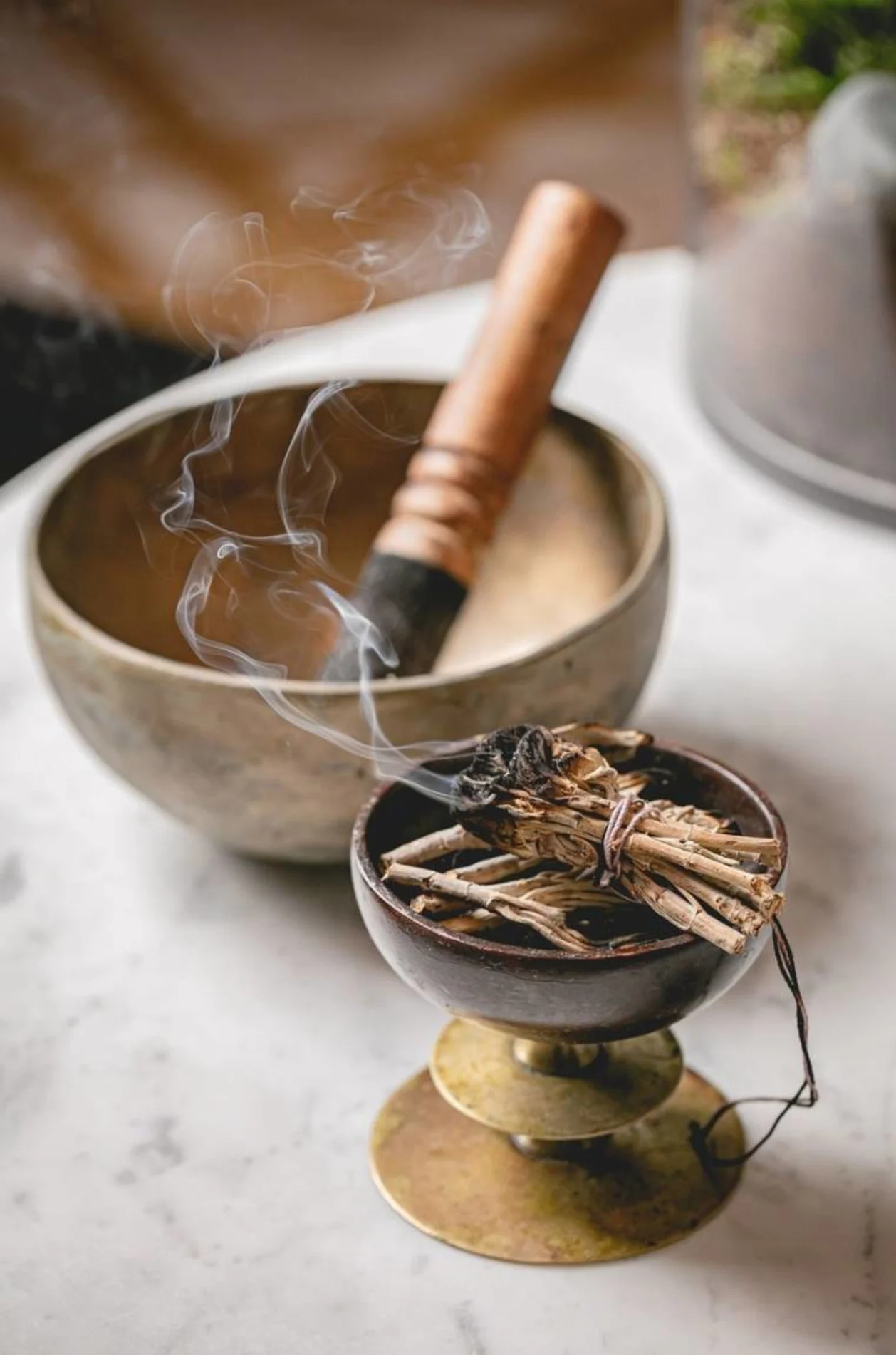 aman spa at the connaught in london smudging